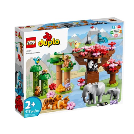 10974 Lego Duplo - Vah&scedil;i Asya Hayvanlar&inodot;, 117 par&ccedil;a +2 ya&scedil;