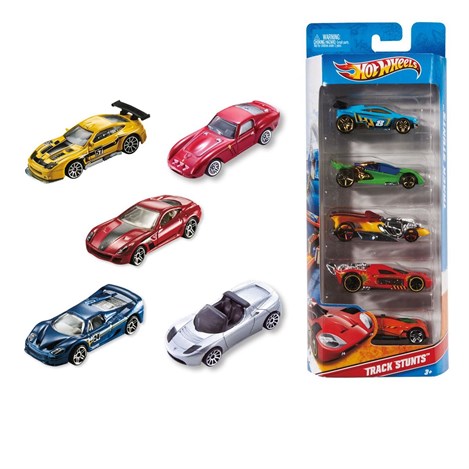 1806 Hot Wheels 5li Araba Seti / +3 ya&scedil;