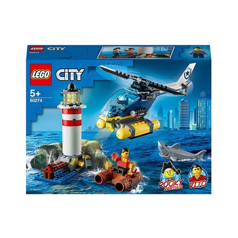60274 LEGO® City Elit Polis Deniz Feneri Operasyonu /189 Parça /+5 yaş