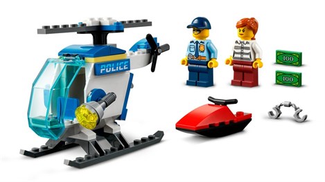 LEGO City Polis Helikopteri Yapım Seti 60275