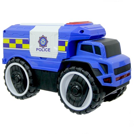 Police Sesli Işıklı Sürtmeli Polis Arabası