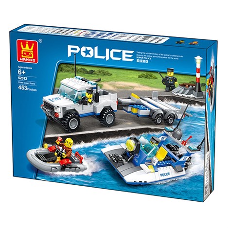 Wange Sahil Güvenlik Devriye Seti 453 Parça