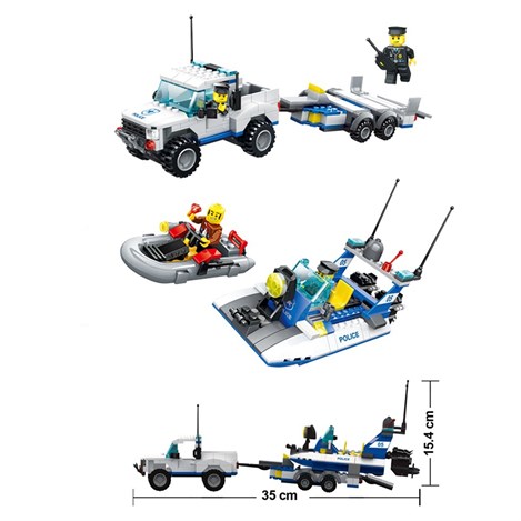 Wange Sahil Güvenlik Devriye Seti 453 Parça